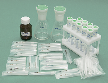 Комплект посуды для определения олова и свинца Комплект посуды для определения олова и свинца